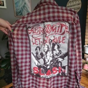 Aerosmith Flannel